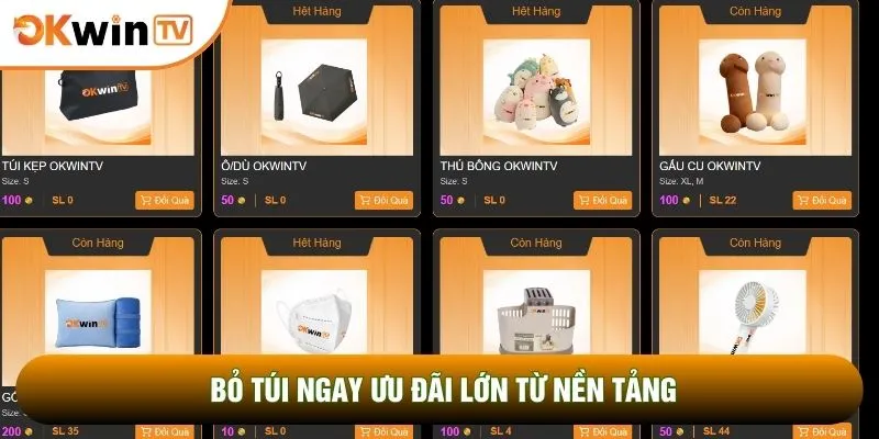 Đăng Nhập OKWINTV 4 Bỏ túi ngay ưu đãi lớn từ nền tảng